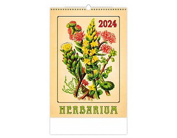 Nástěnný kalendář 2024 Kalendář Herbarium