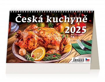 Stolní kalendář 2025 Česká kuchyně