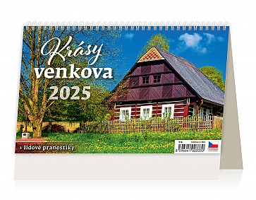 Stolní kalendář 2025 Krásy venkova