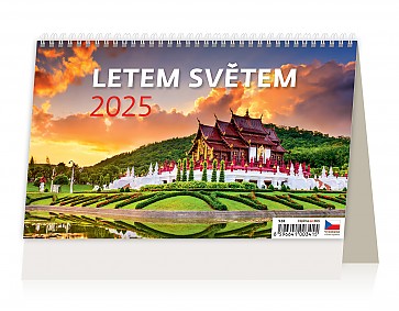 Stolní kalendář 2025 Letem světem