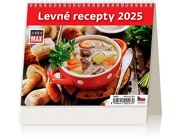 Stolní kalendář 2025 Levné recepty