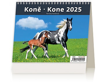 Stolní kalendář 2025 Koně/Kone