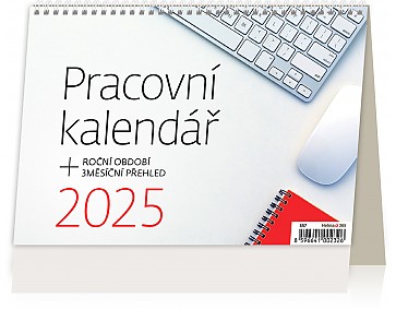 Stolní kalendář 2025 Pracovní kalendář