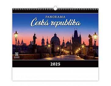 Nástěnný kalendář 2025 Panorama Česká republika