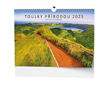 Nástěnný kalendář 2025 - Toulky přírodou