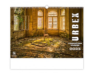 Nástěnný kalendář 2023 Kalendář Urbex - Forgotten Places
