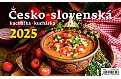 Stolní kalendář 2025 Česko-slovenská kuchařka