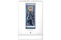 Nástěnný kalendář Alfons Mucha 2025, 33 × 46 cm