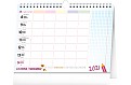 Nástěnný kalendář 2022 Školní plánovací kalendář s háčkem 