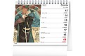 Stolní kalendář 2022 Alfons Mucha 