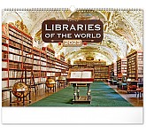 Nástěnný kalendář Světové knihovny 2023, 48 × 33 cm