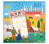 Rodinný plánovací kalendář 2023, 30 × 30 cm