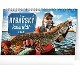 Stolní Rybářský kalendář 2023, 23,1 × 14,5 cm