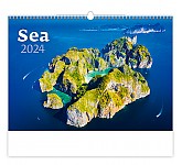Nástěnný kalendář 2024 Kalendář Sea