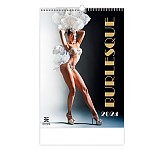 Nástěnný kalendář 2024 Kalendář Burlesque