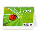 Stolní kalendář 2024 Plánovací kalendář Týdenní "S"