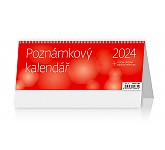 Stolní kalendář 2024 Poznámkový kalendář OFFICE