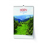 Nástěnný kalendář 2024 - Hory Čech a Moravy