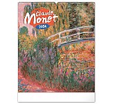 Nástěnný kalendář Claude Monet 2024, 48 × 56 cm