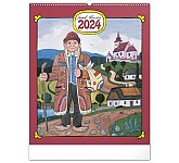 Nástěnný kalendář Josef Lada 2024, 48 × 56 cm