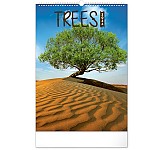 Nástěnný kalendář Stromy 2024, 33 × 46 cm