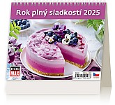 Stolní kalendář 2025 Kalendář Rok plný sladkostí