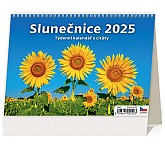 Stolní kalendář 2025 Plánovací kalendář Slunečnice