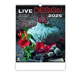 Nástěnný kalendář 2025 Kalendář Live Design