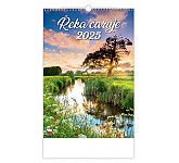 Nástěnný kalendář 2025 Kalendář Řeka čaruje