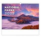 Nástěnný kalendář 2025 Kalendář National Parks