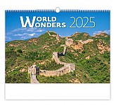 Nástěnný kalendář 2025 Kalendář World Wonders