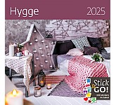 Nástěnný poznámkový kalendář 2025 Kalendář Hygge