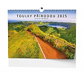 Nástěnný kalendář 2025 - Toulky přírodou