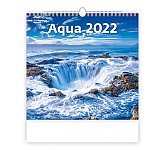 Nástěnný kalendář 2022 Aqua