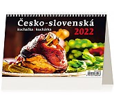 Stolní kalendář 2022 Česko-slovenská kuchařka