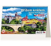 Stolní kalendář 2022 Křížem krážem Českou republikou