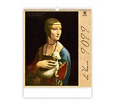 Nástěnný kalendář 2022 Leonardo da Vinci