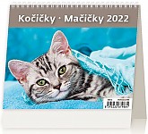 Stolní kalendář 2022 Kočičky