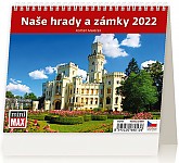 Stolní kalendář 2022 Naše hrady a zámky