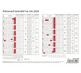 Stolní kalendář 2022 Plánovací karta