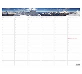 Stolní kalendář 2022 Týdenní plánovací mapa A2