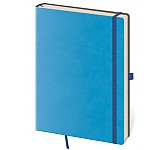 Tečkovaný zápisník Flexies S modrý (čtverečkovaný)