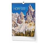 Nástěnný kalendář 2022 Hory
