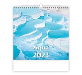 Nástěnný kalendář 2023 Kalendář Aqua