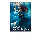 Nástěnný kalendář 2023 Kalendář Aqua Dreams