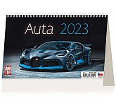 Stolní kalendář 2023 Auta