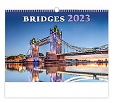 Nástěnný kalendář 2023 Kalendář Bridges