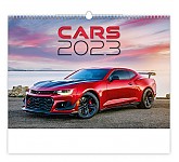 Nástěnný kalendář 2023 Kalendář Cars