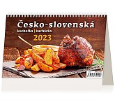 Stolní kalendář 2023 Česko-slovenská kuchařka