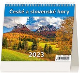 Stolní kalendář 2023 České a slovenské hory